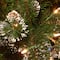 9&#x27; x 10&#x22; Pre-lit Glitter Artificial Christmas Pine Garland with Cones, Snowflakes and 100 Clear Lights